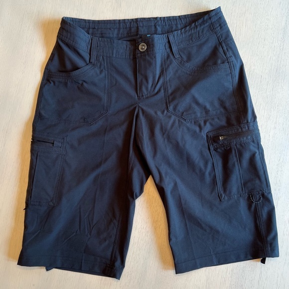 Women’s Black Kuhl Hiking Shorts‎ Size 4 - Picture 1 of 9